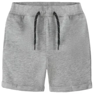 NAME IT MINI sweatshort grijs melange