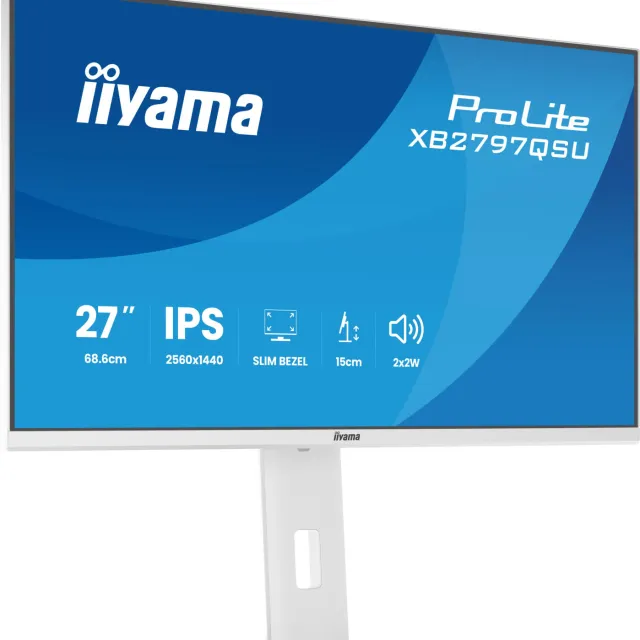 Iiyama ProLite XB2797QSU-W1 monitor wit