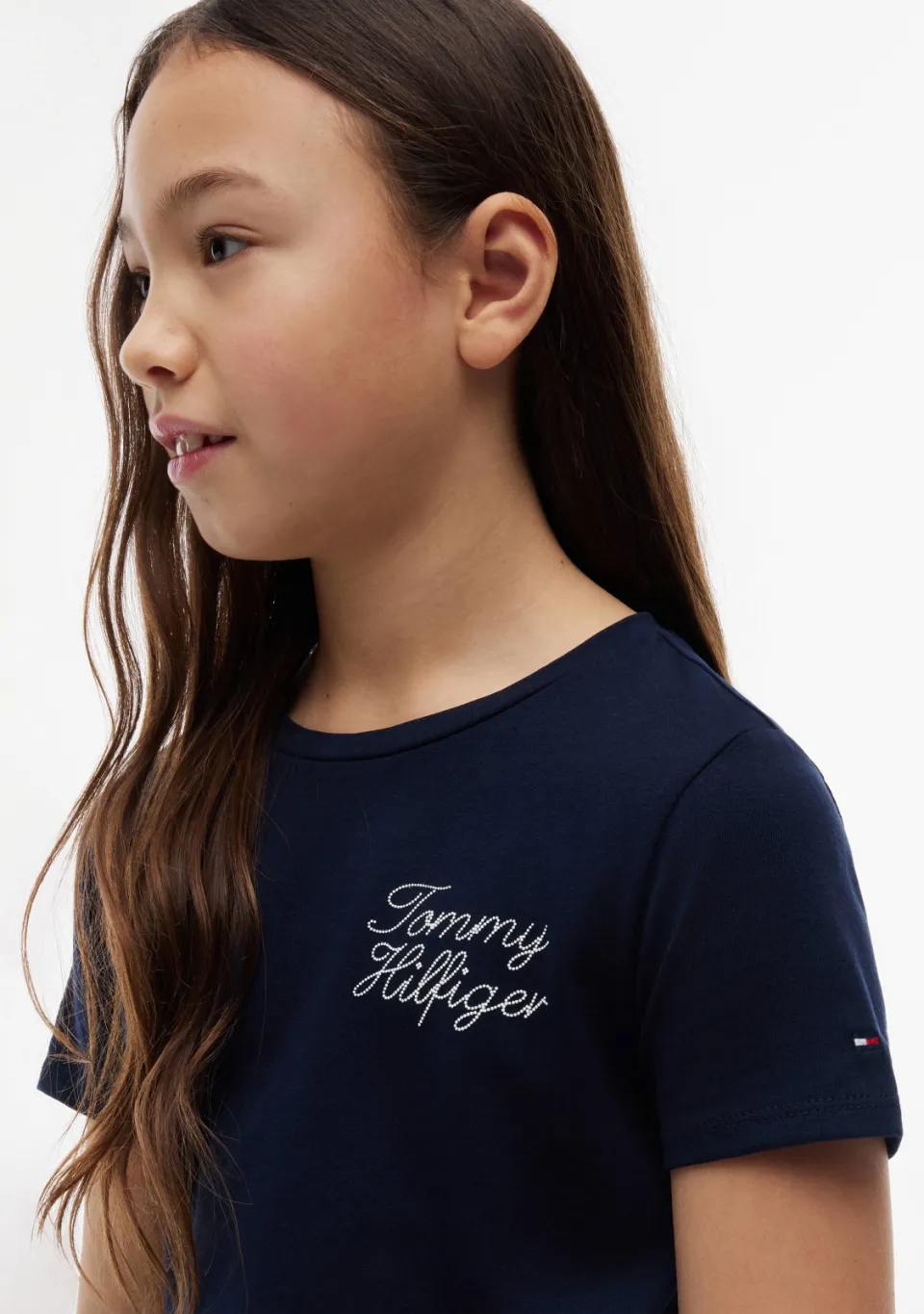 Tommy Hilfiger t-shirt donkerblauw met tekst, foto 5