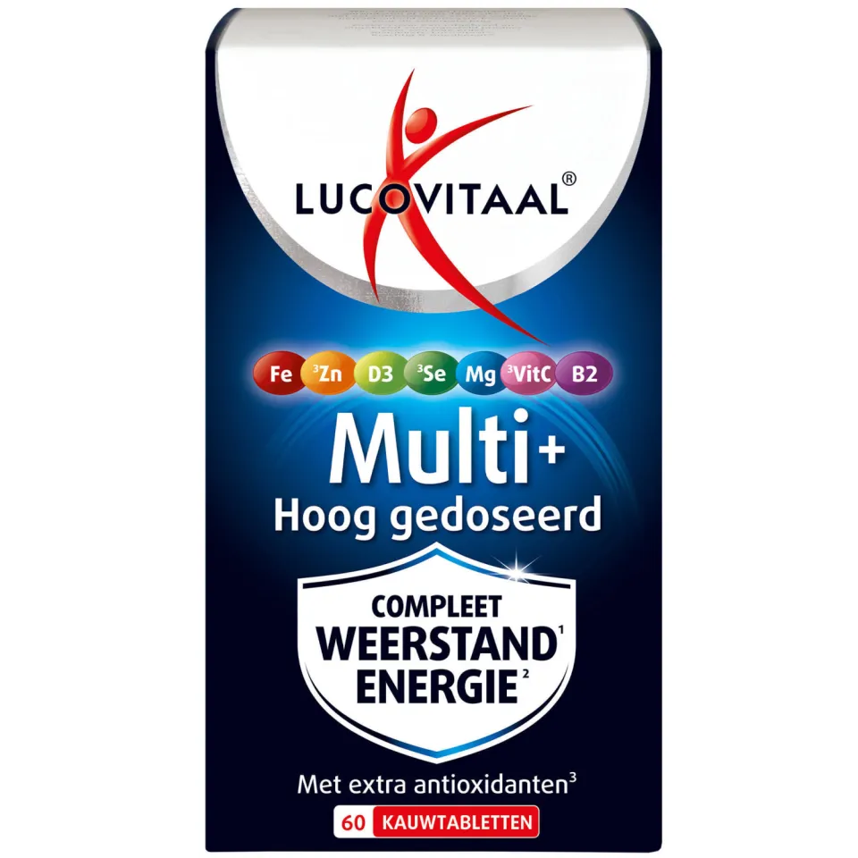 Lucovitaal Multi+ Compleet Weerstand kauwtabletten, foto 3