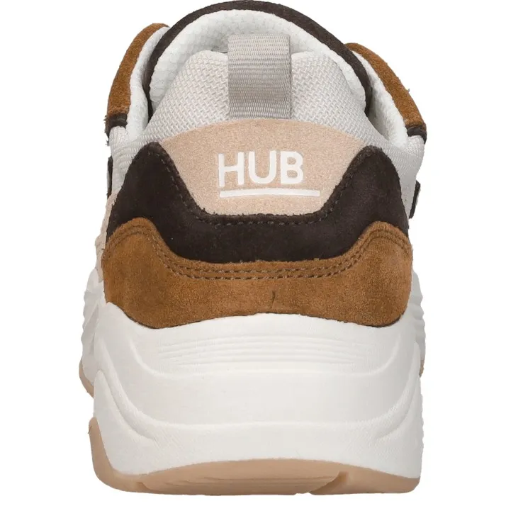 Hub Glide lage sneakers dames cognac, foto 6