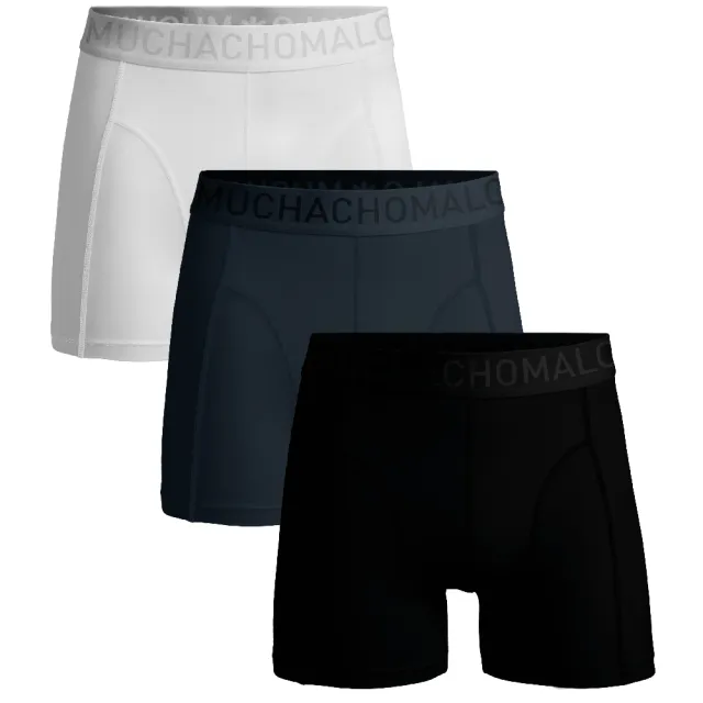 Muchachomalo Heren 3-pack Boxershorts Bamboe Veelkleurig