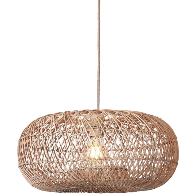 Good&Mojo Hanglamp 'Arizona' Bamboe, 50cm, kleur Naturel