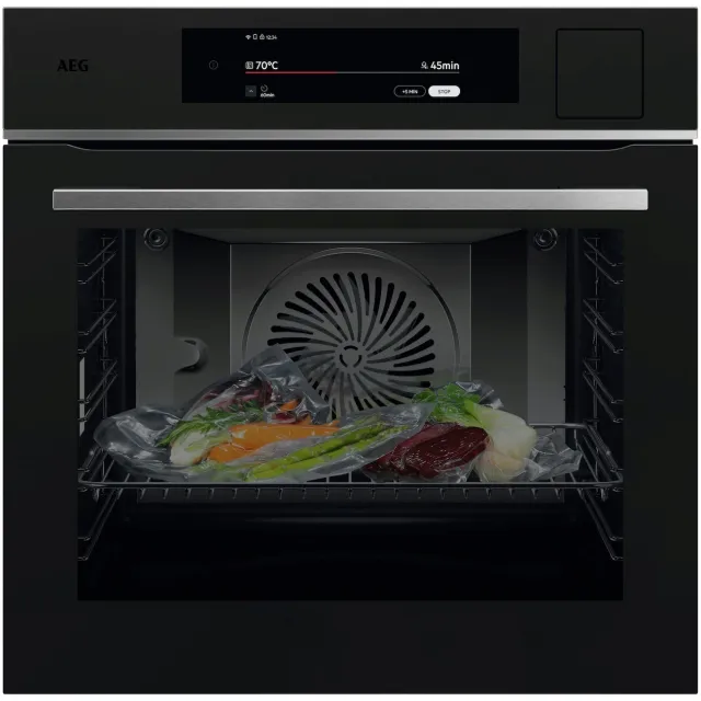 AEG TP9SB831AT inbouw combi stoomoven mat zwart, foto 2