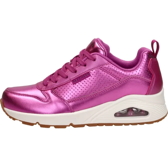 Skechers Uno Metallixs veterschoenen fuchsia, foto 2