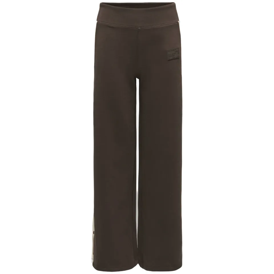Only casual broek bruin Bruin/ecru