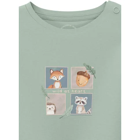 s.Oliver longsleeve met print lichtgroen, foto 2