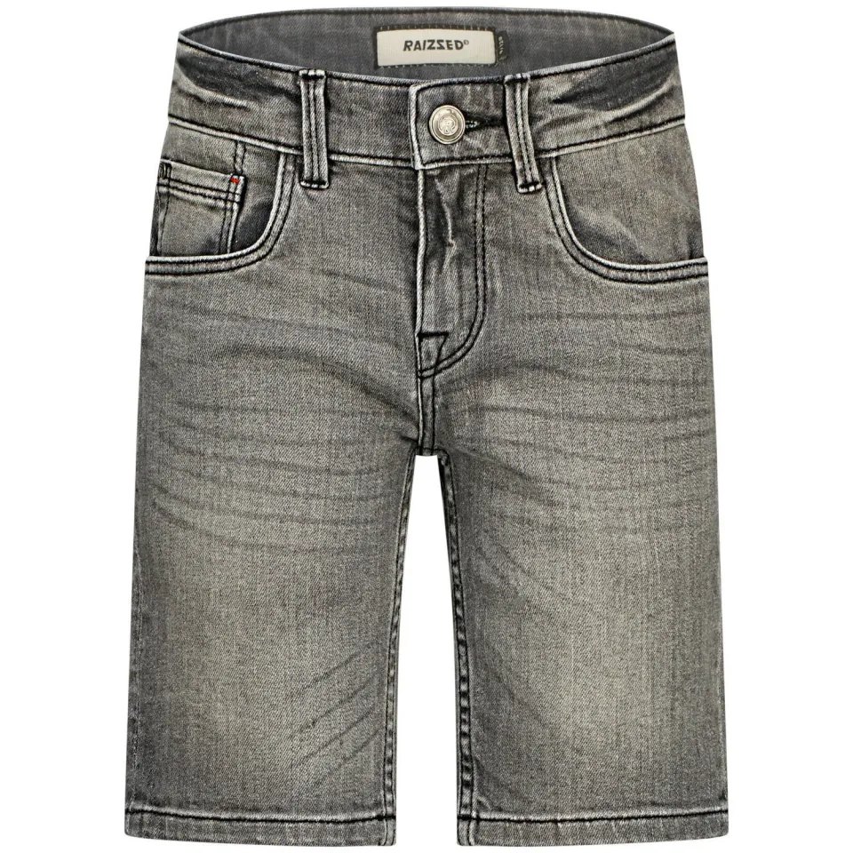 Raizzed Oregon jeansshort mid grey stone, foto 2