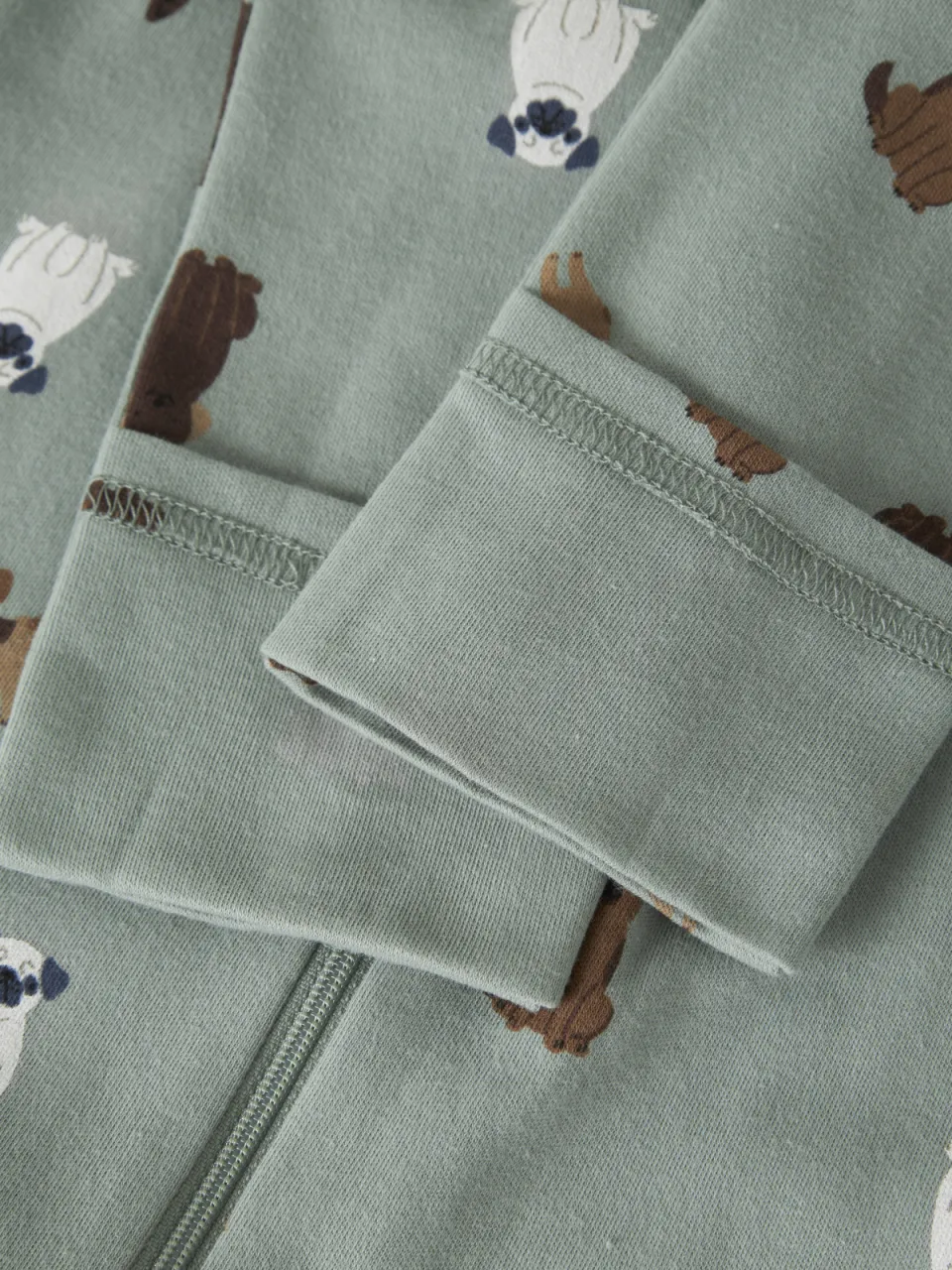 NAME IT BABY pyjama met print groen, foto 2
