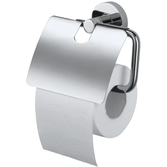 Haceka Closetrolhouder Haceka Kosmos met Klep Chroom