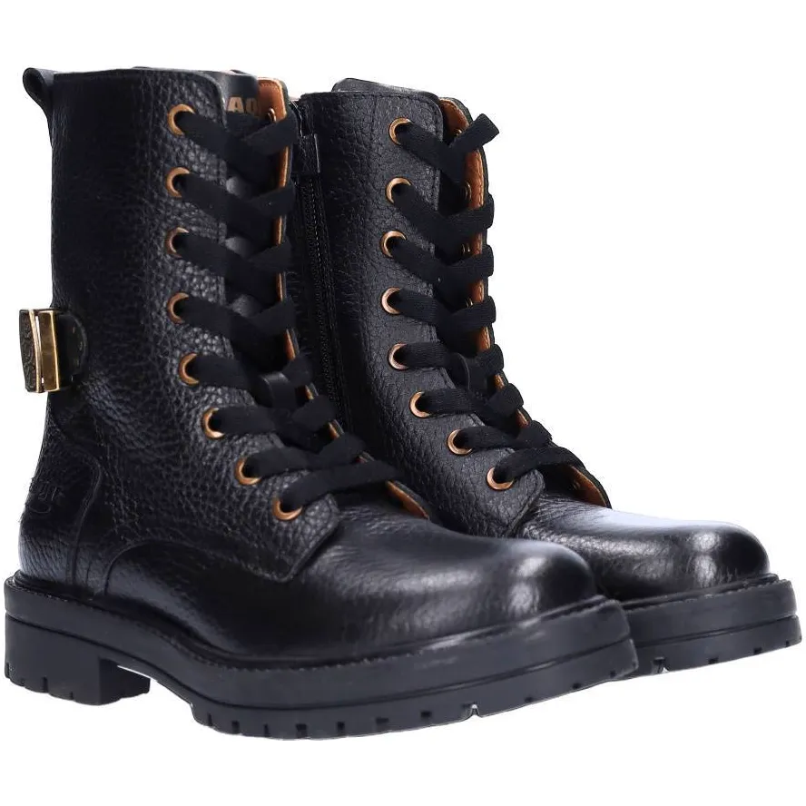 Braqeez leren enkelboots - zwart, foto 4