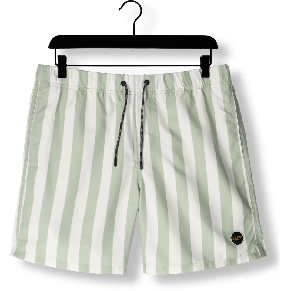 Shiwi Men Swimshort Broad Stripe groen, foto 2