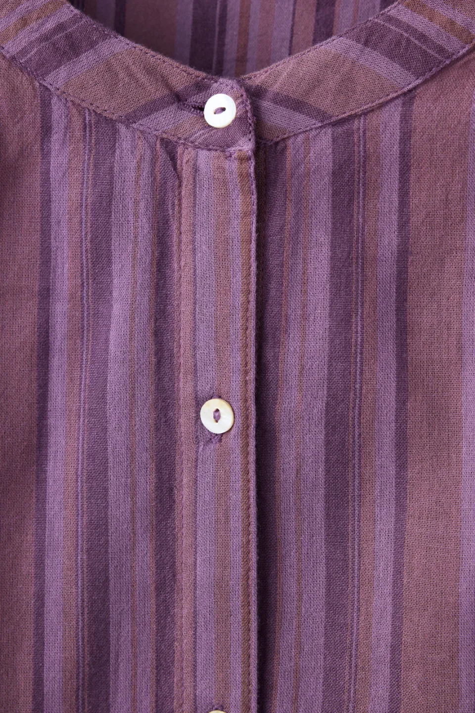 Mango gestreepte blouse paars, foto 7