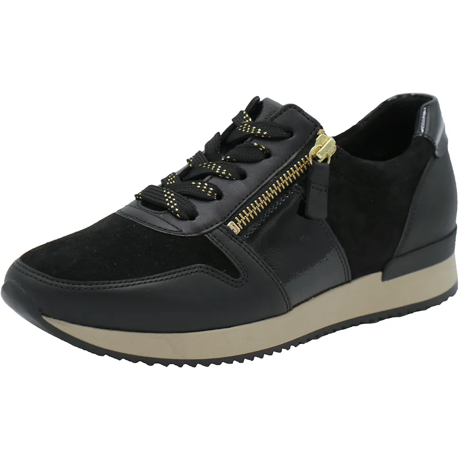 Gabor Perfect Fit 6019 lage sneakers zwart, foto 2