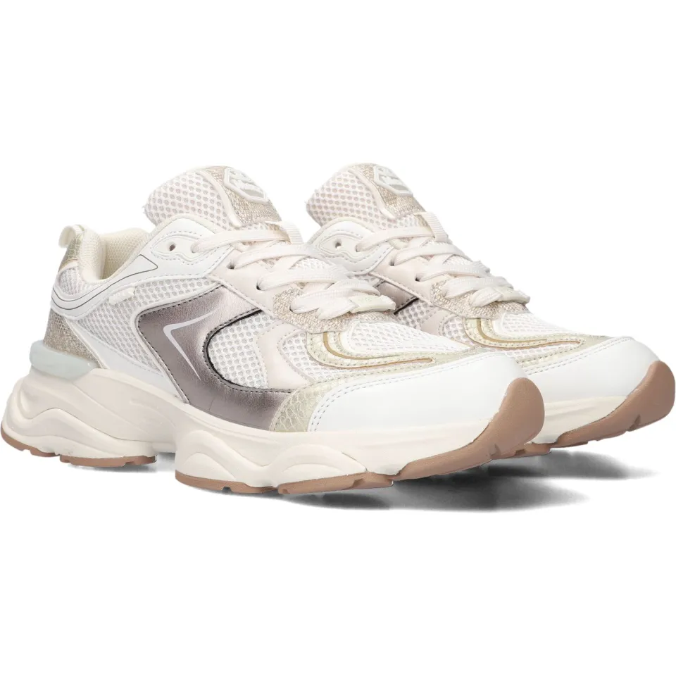 Mexx Norah Komo chunky sneakers wit/zilver, foto 2