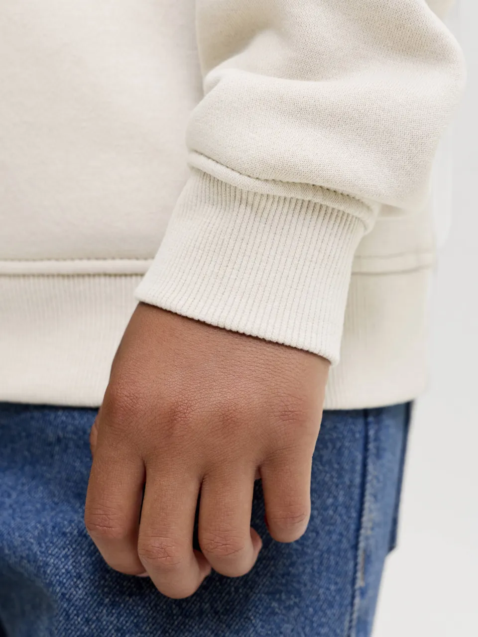 Jack & Jones JUNIOR sweater met tekst - beige, foto 6