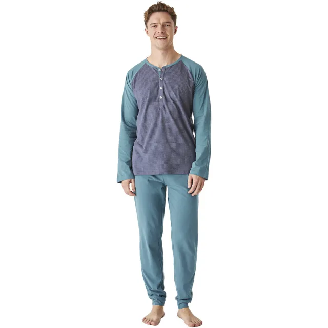 J&J Brothers JJB12 pyjamaset groen