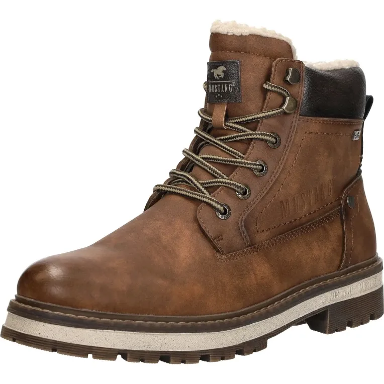 Mustang veterboots cognac, foto 4