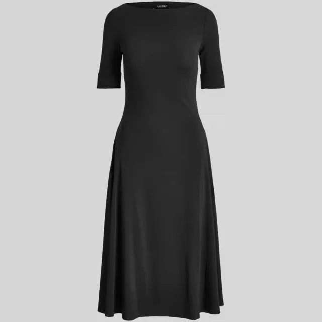 Lauren Ralph Lauren Munzie jurk zwart, foto 2