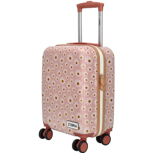 Zebra Trends Avonturier kinderkoffer, hardcase, 32 liter roze, foto 2