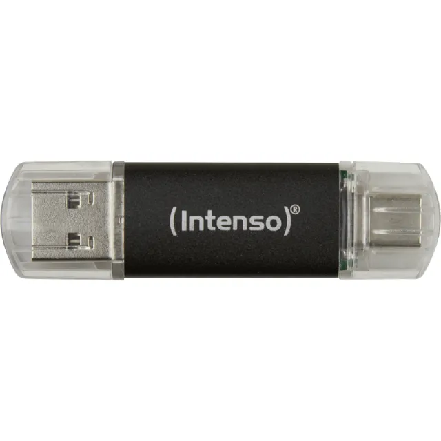 Intenso Twist Line Dual Drive USB-C Grijs