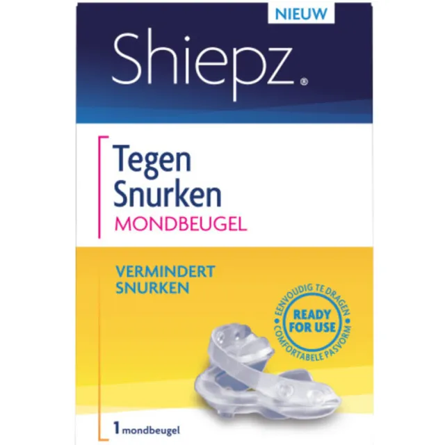 Shiepz tegen snurken mondbeugel