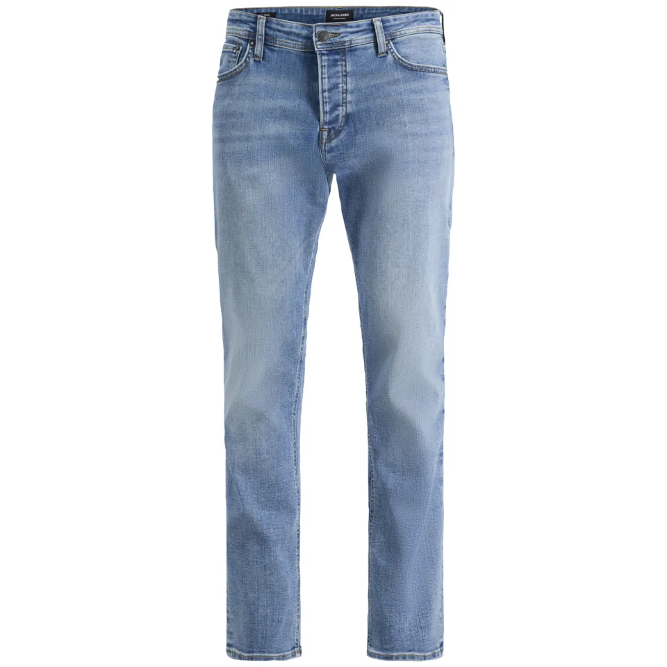 Jack & Jones JEANS INTELLIGENCE tapered jeans - blue denim, foto 2