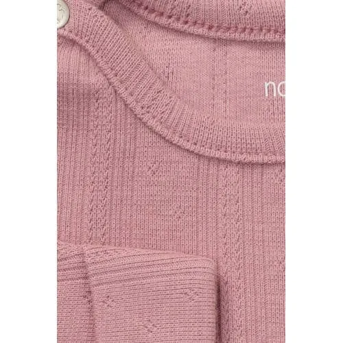 Noppies baby longsleeve ronde hals mauve, foto 2