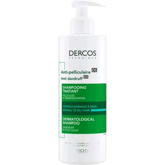Vichy Dercos Anti-Roos Shampoo Normaal Tot Vet Haar 390 ml