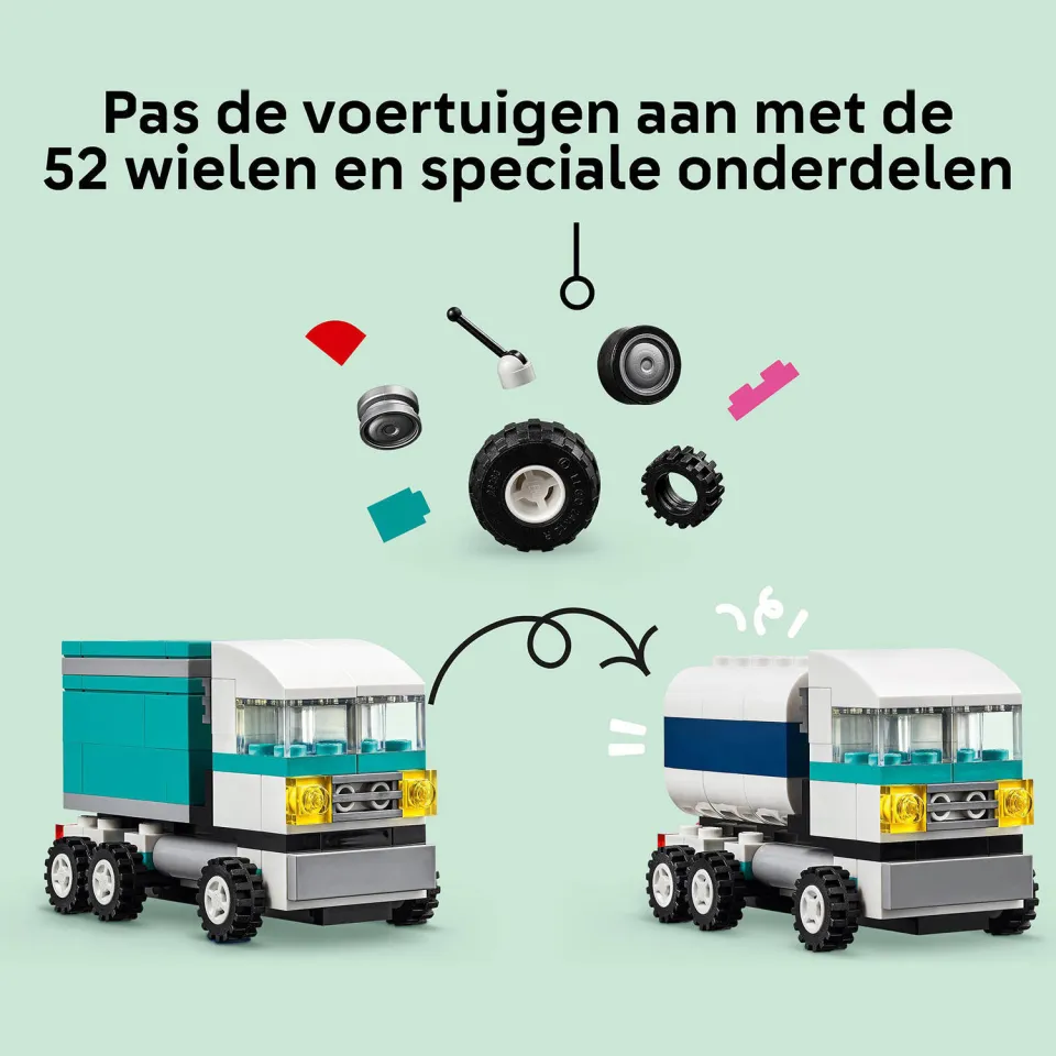 Lego Classic Creatieve voertuigen Bouw- en speelset met Speelgoed Auto 11036, foto 3