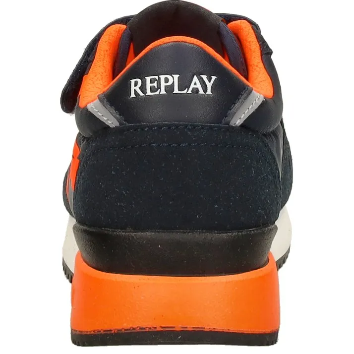 Replay Fiber JR 1 sneakers blauw, foto 4