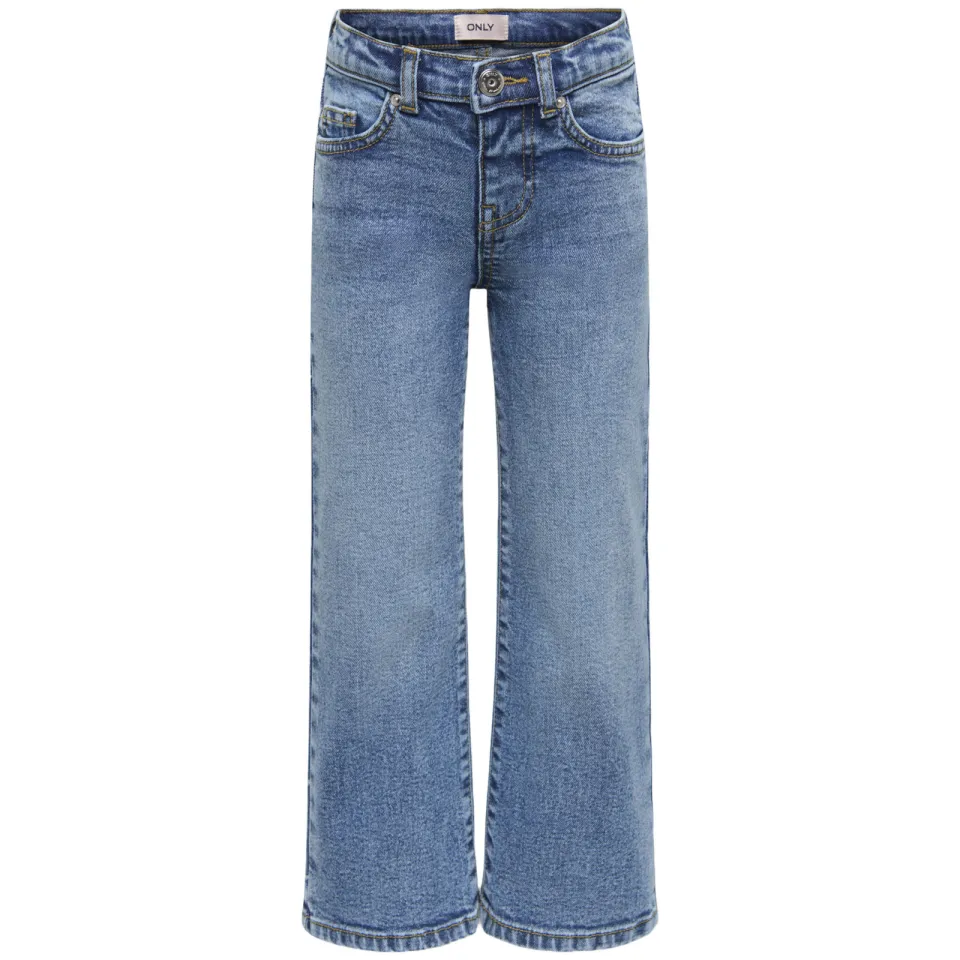 KIDS ONLY MINI KMGJUICY wide leg jeans - mediumblauw, foto 2