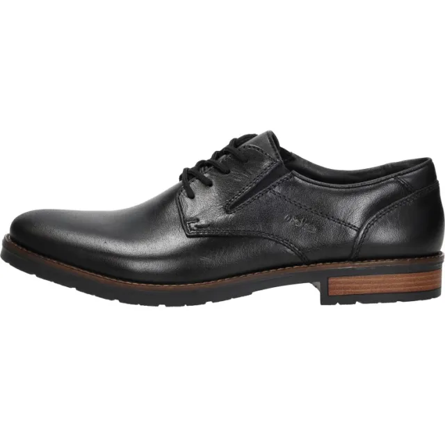 Rieker 14621-00 nette veterschoenen zwart, foto 2