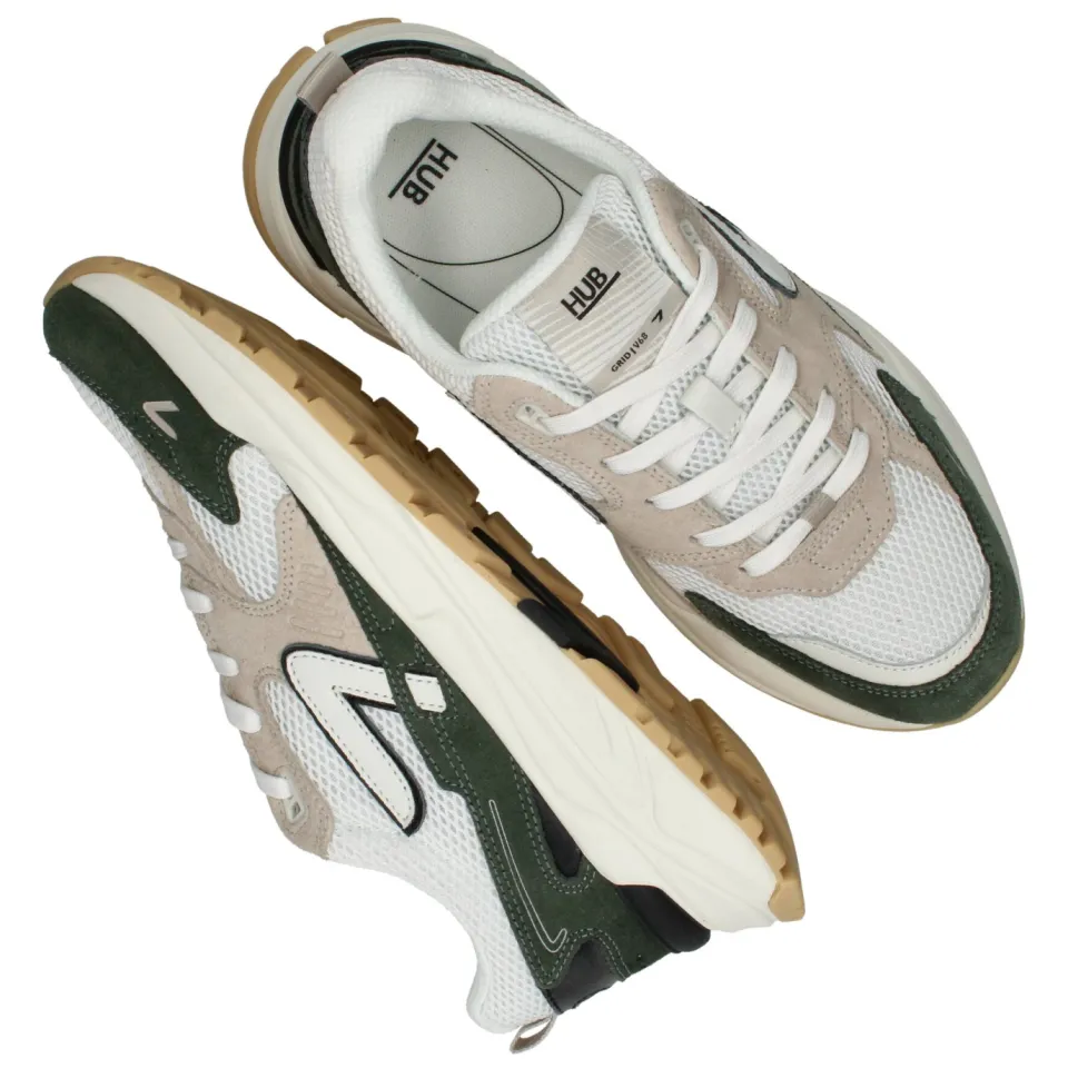 Hub Grid S48 sneakers groen, foto 5