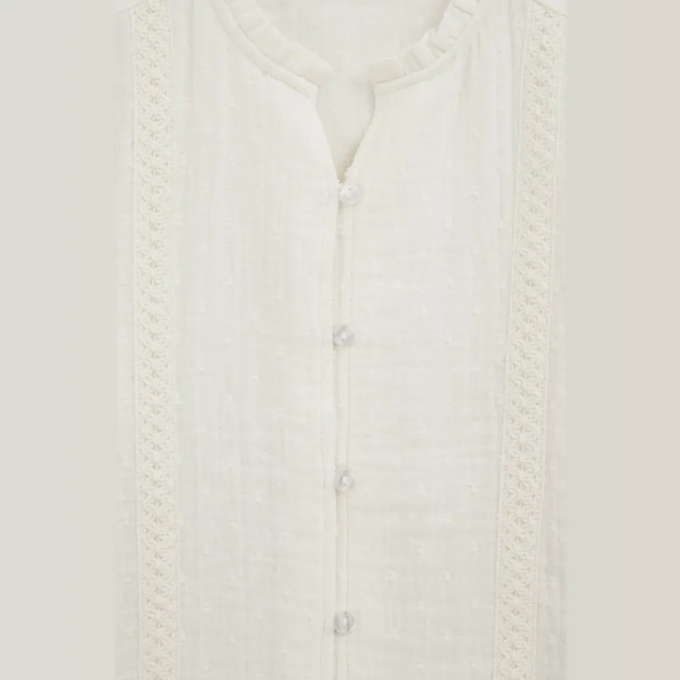 WE Fashion blouse ecru, foto 6