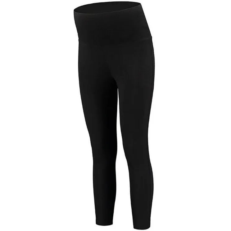 LOVE2WAIT 3/4 high waist skinny zwangerschapslegging zwart, foto 2