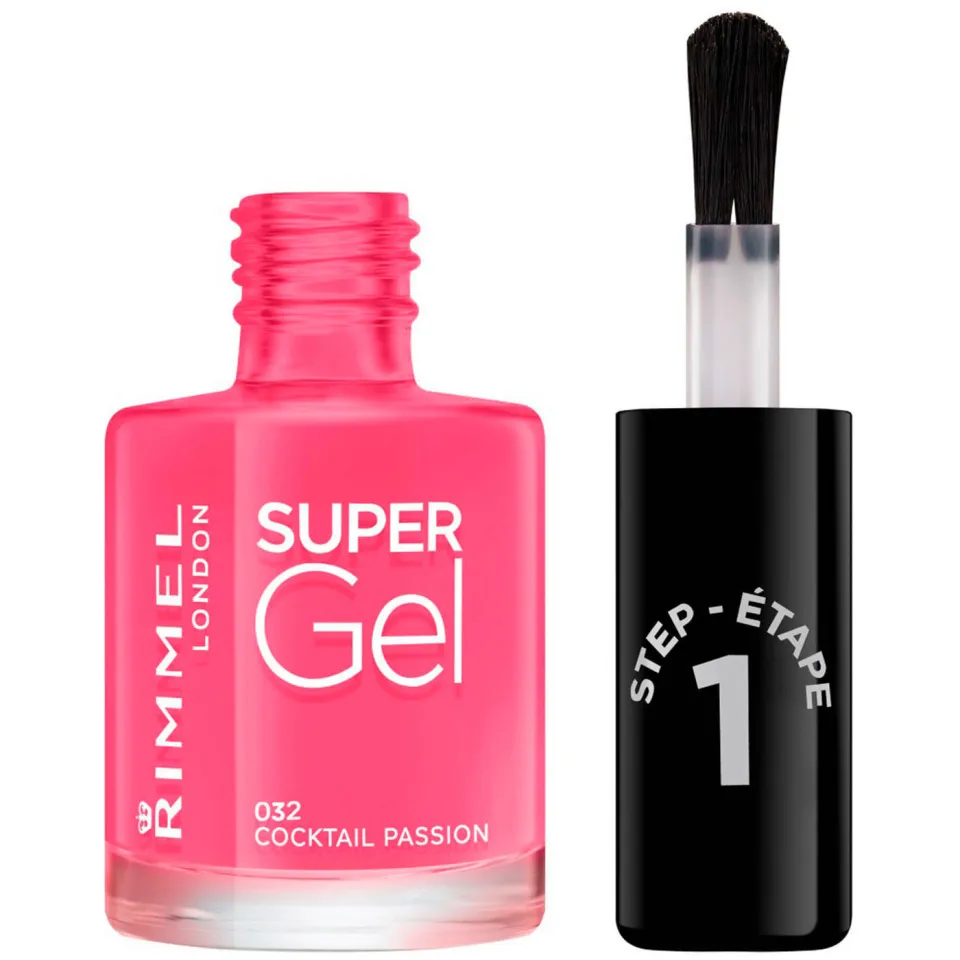 Rimmel London SuperGel nagellak 032 Cocktail Passion, foto 4