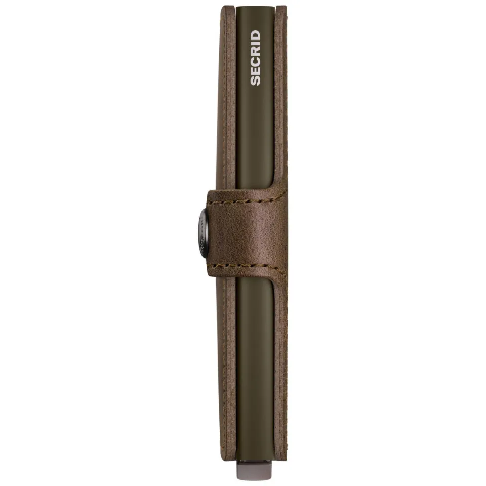 Secrid Mini Wallet portemonnee bruin, foto 5