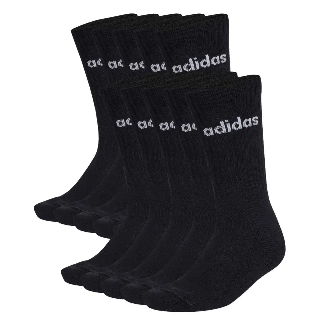 Adidas Linear Cushioned Crew sokken zwart, foto 2