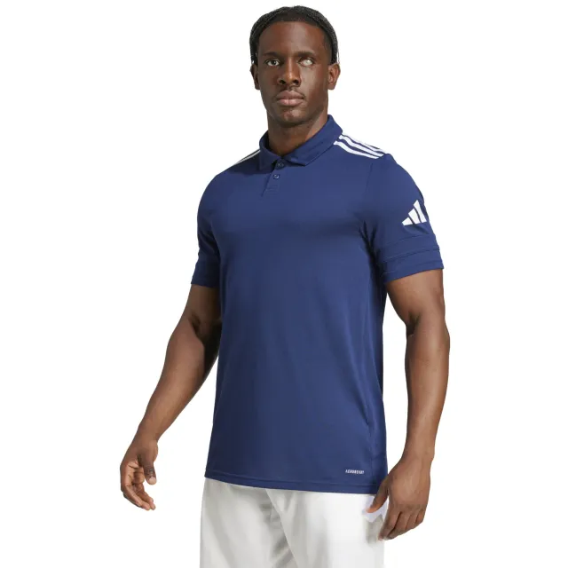 Adidas Squadra 25 Polo Donkerblauw Wit