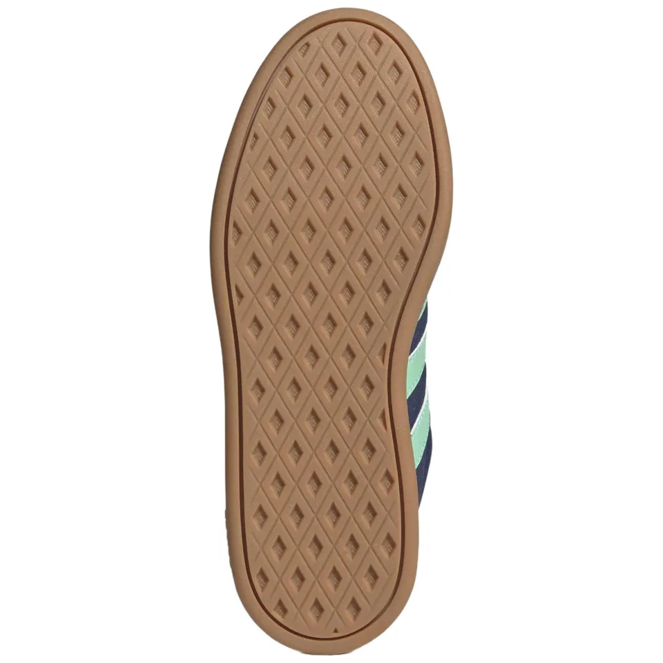 Adidas Sportswear Breaknet Sleek imitatieleren sneakers - donkerblauw/mintgroen, foto 2