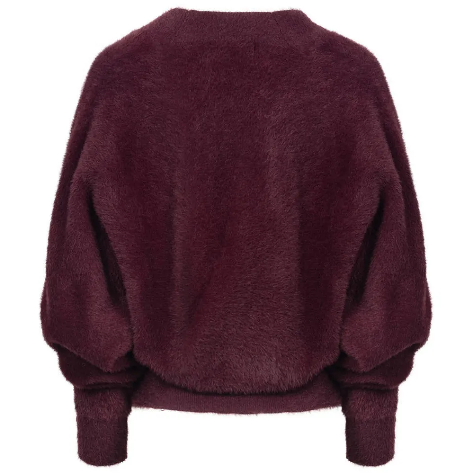 NUKUS pullover - donkerrood, foto 3