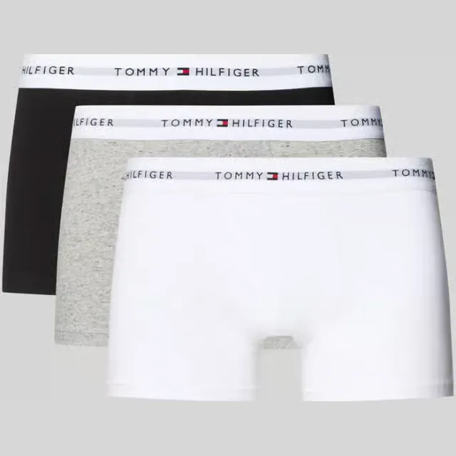 Tommy Hilfiger boxershorts 3-pack Zwart