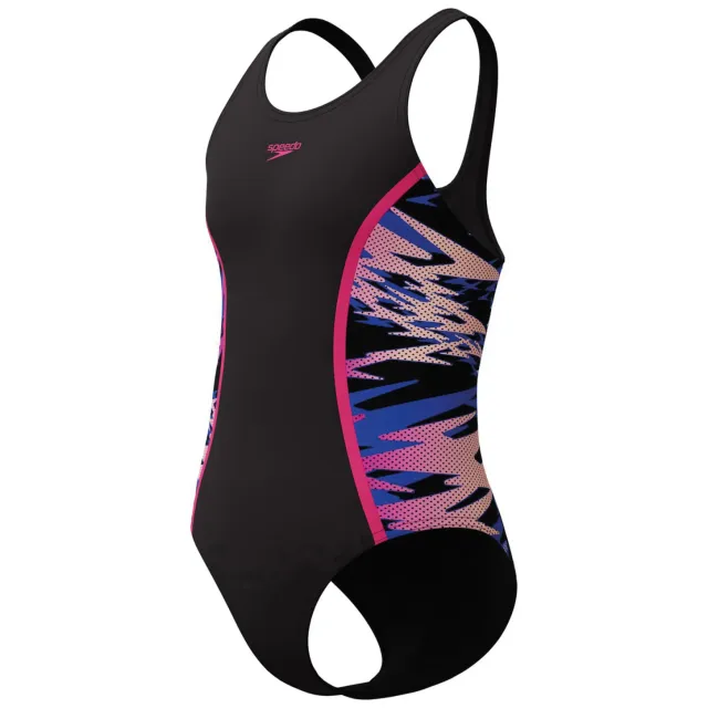 Speedo Hyperboom Splice Muscleback badpak meisjes zwart, foto 2