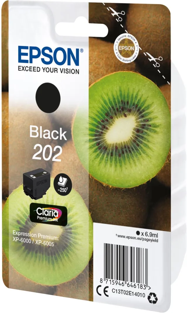 Epson 202 inktcartridge zwart