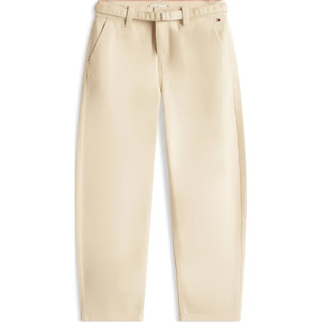 Tommy Hilfiger barrel casual broek beige, foto 2