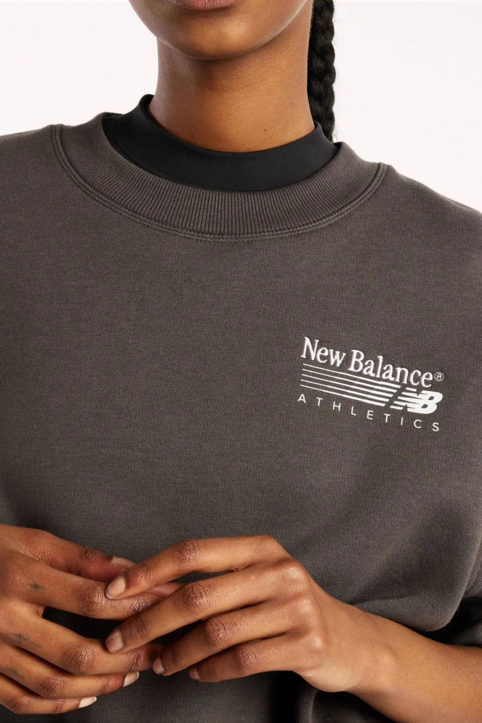 New Balance sweater - antraciet, foto 4