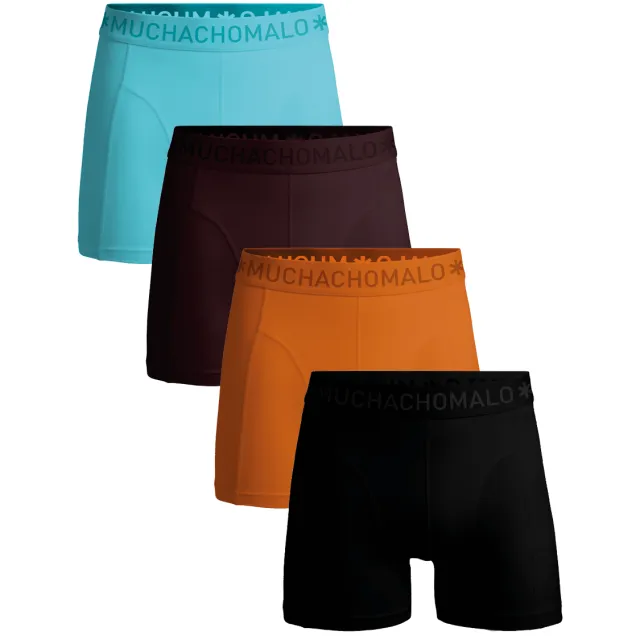 Muchachomalo Heren 4-pack Boxershorts Veelkleurig