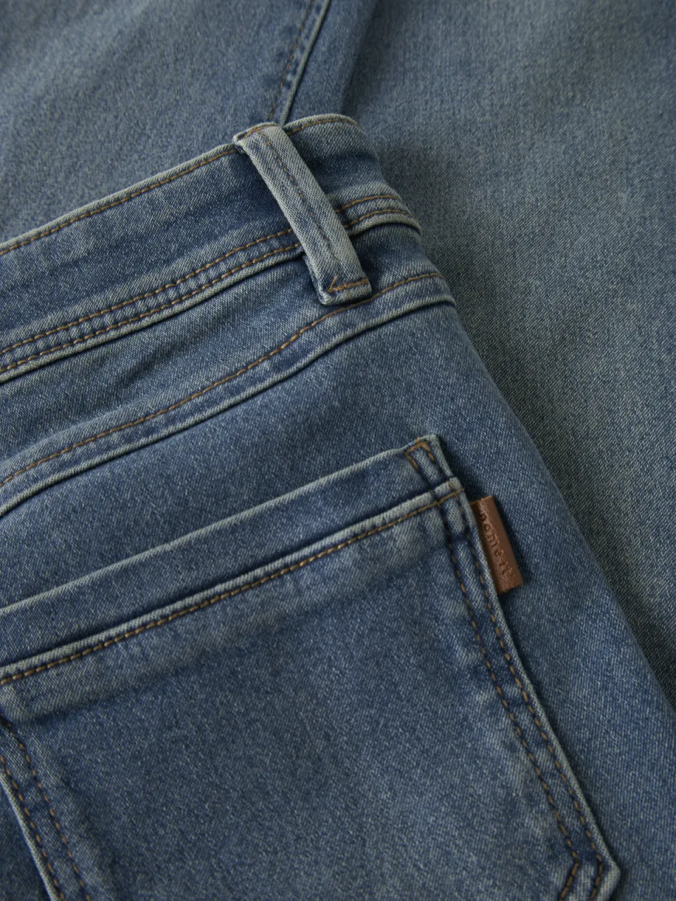 NAME IT KIDS slim fit jeans NKMSILAS medium blue denim, foto 5