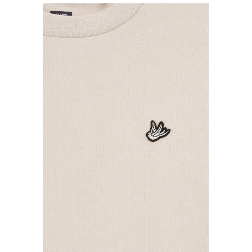 WE Fashion T-shirt ecru, foto 4